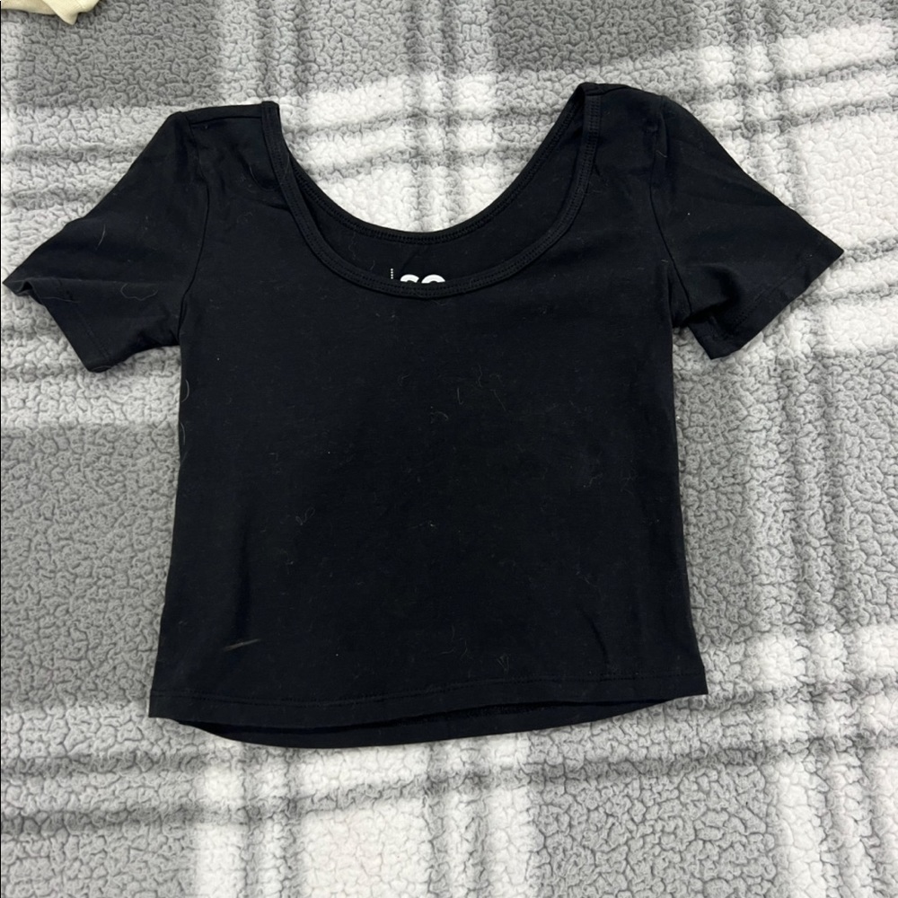 SO Cropped short sleeved shirt